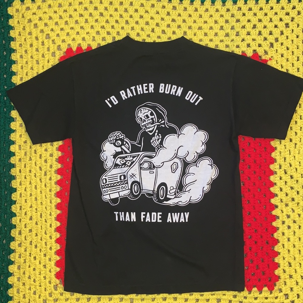 Sketchy Tank”I’d rather burn out than fade away”